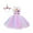 Style A, variant on BULLPIANO Flower Girls Sequin Dress Tulle Sleeveless Princess Dresses Evening Wedding Birthday Party Dresses Ball Gown
