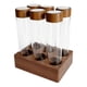thumbnail image 3 of Contenedores de café con estante con rejilla de exhibición con válvulas de ventilación superiores Café transparente 22g, 3 of 9