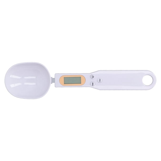 Báscula De Alimentos Con Cuchara Medidora, Multifuncional, Ahorra Espacio, Báscula De Cuchara Digital Ligera De 500g/0,1g Para Condimentos De Harina
