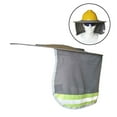thumbnail image 1 of Ruiboury Hard Hat Sunshade Neck Neck Sun Shade Protector Grey 47x41cm 5Set, 1 of 6