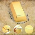 thumbnail image 2 of 6pcs Gold Bars Candy Chocolate Gift Boxs Children s Boys Girls Birthday Anniversary Celebration Decoration Party Shower Supplies, 2 of 5