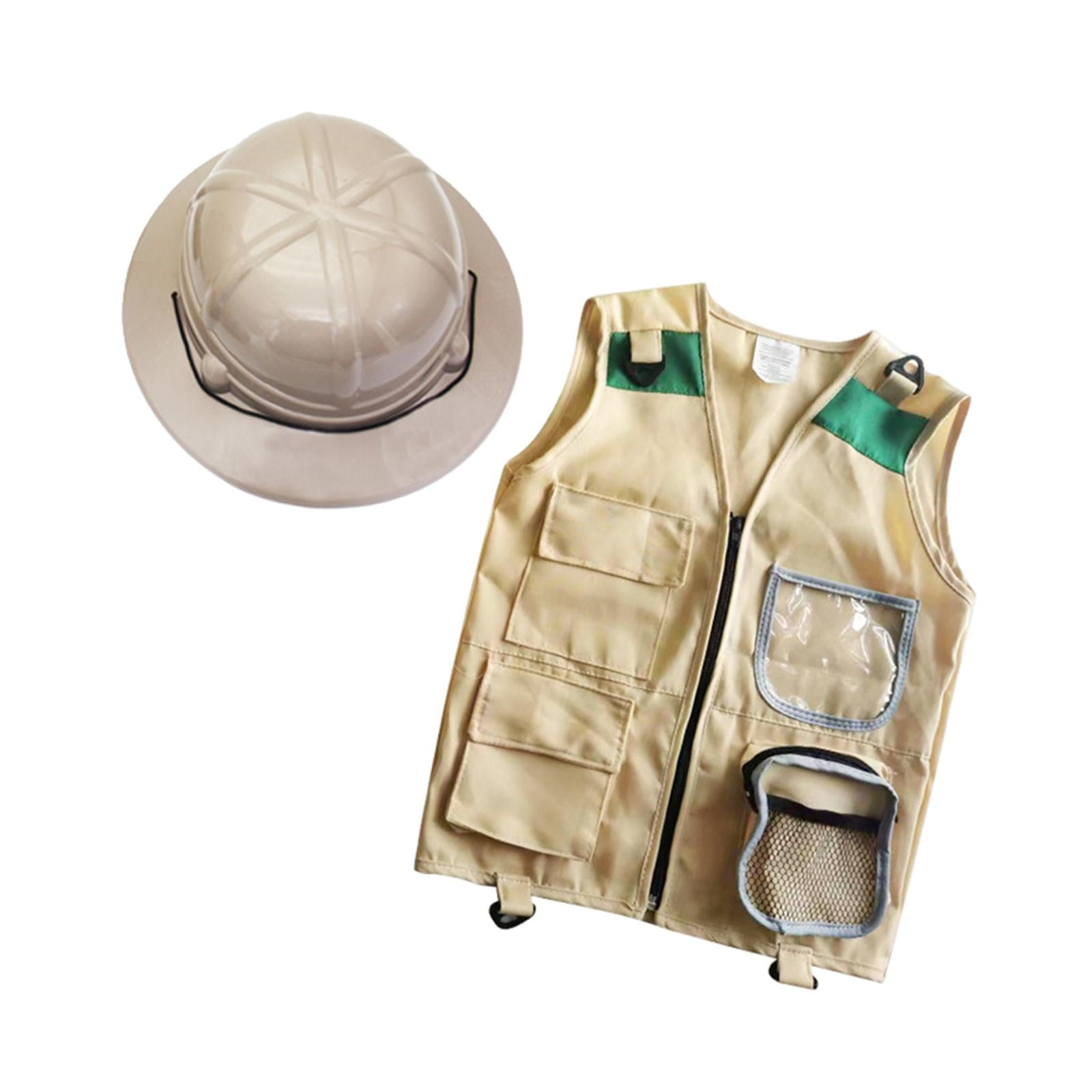 Outdoor Adventure for Kid, Explorer , Kids Explorer Vest and Hat
