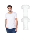 thumbnail image 2 of Playera para Caballero Color Blanco 100% Algodón - 2 Piezas, 2 of 3