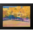 thumbnail image 2 of Kelly, Mike 24x19 Black Modern Framed Museum Art Print Titled - Yellow Trees, 2 of 5