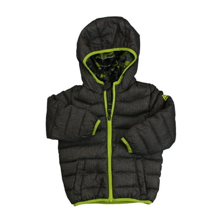 

Pre-owned Snozu Boys Grey | Green Jacket size: 18 Months