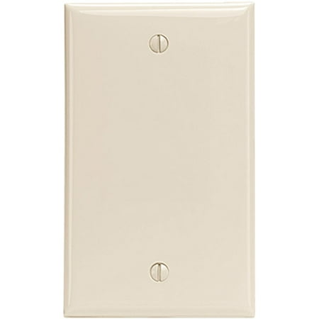 Leviton 80714-t Blank Nylon Wall Plate Box Mount, Light Almond