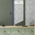 thumbnail image 5 of Ambesonne Spring Peel & Stick Wallpaper for Home, Lines Dots Foliage Flora, 13"x36", Pale Ceil Blue and Mustard, 5 of 5