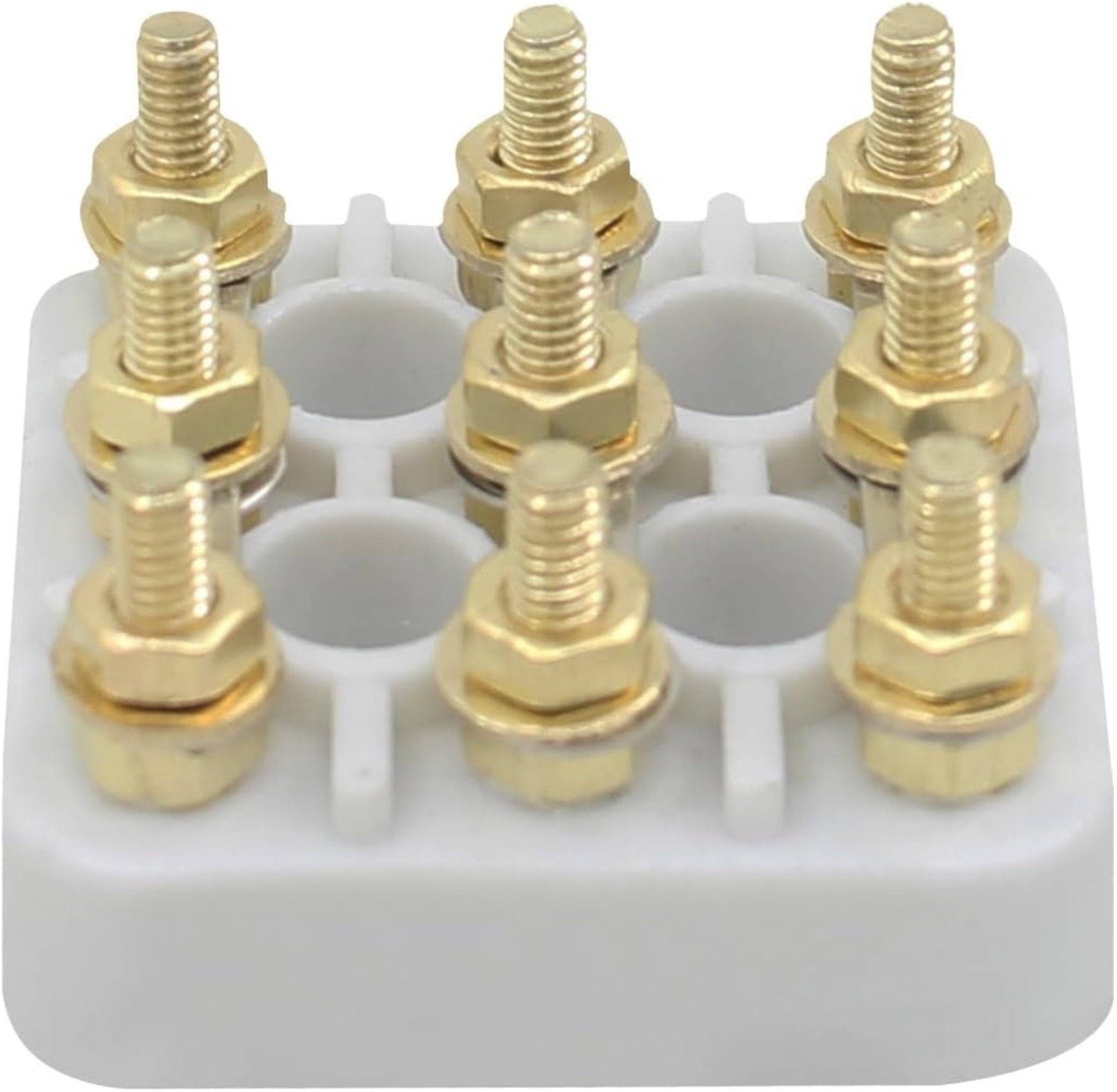 HAGSYCT Three Phase Electric Motor Connecting Terminal Plate Screw Barrier Terminal Block Strip Connector Motor Terminal Block M5 M6 M8