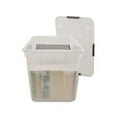 thumbnail image 4 of Advantus Rolling 15-Gal. Storage Box, Letter/Legal Files, 23.75" x 15.75" x 15.75", Clear, Each, 4 of 4