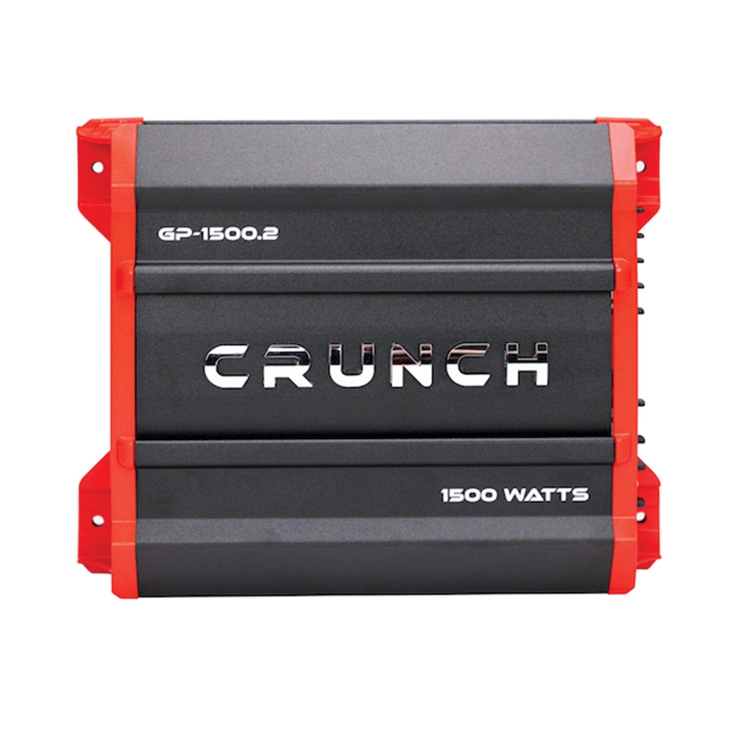 Crunch GP-1500.2 Bass Boost Adult Vehicle Audio Amplifier, Multicolor, 3.8 lbs
