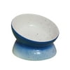 Cat Water Bowl Ceramic - Elevated Nonskid Tilted Dog Feeding Bowl Pet Food Bowl