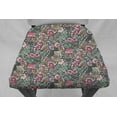 thumbnail image 2 of Rose Garden Dining Room Chair Back Covers or Seat Covers by Penny's Needful Things (Both Chair Back & Seat Cover) (19 W x 18 H CHAIR BACK) (Green), 2 of 3