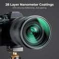 thumbnail image 6 of K&F CONCEPT 40.5mm Ultra-Low Reflectivity MCUV Lens Protection Filter 28 Multi-Layer Coatings Ultra-Slim HD Waterproof Scratch Resistant Lens UV Filter (Nano-X Series), 6 of 8