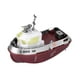 thumbnail image 5 of Barco de control remoto recargable para niños Perfecl motor doble juguete de bañera rojo, 5 of 8