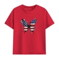 thumbnail image 4 of BaoFuBaoMei Short Sets for Girls 2 Piece Summer V Neck Short Sleeve Tops and Shorts Sets Beach Vacation Travel Outfits, 4 of 9