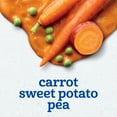 thumbnail image 3 of Gerber Stage 2 Baby Food, Carrot Sweet Potato Pea Puree Tubs, Baby Puree, 2PK 8 oz, 3 of 16
