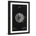thumbnail image 2 of "Golf Ball 1902 Black Paper" Framed Painting Art Print, 16" x 1.5", 2 of 5