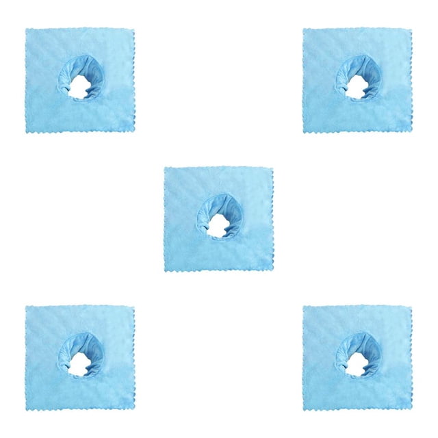 Vogacara Massage Table Sheet Covers with Face Breath Hole 40x40cm for Massage Bed Type2