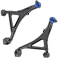 thumbnail image 3 of Detroit Axle - AWD Front Lower Control Arms w/ Ball Joints + Outer Tie Rods Replacement for Dodge Charger 300 - 4pc Set, 3 of 7