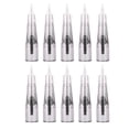 thumbnail image 2 of Agujas para tatuajes permanentes, 10 agujas para microblading de maquillaje, agujas para tatuajes de cejas, agujas para microblading de tatuajes de cejas, valor excepcional, 2 of 11