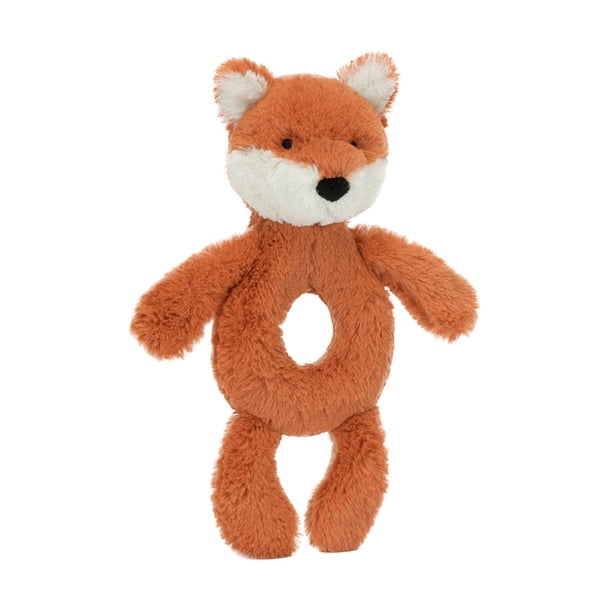 Jellycat Fox Plush, Stuffed Animal Toy, 7.08" Fox Lovey Kids & Adults Too! Funny Soft Plushies Toy for Gifts