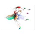 thumbnail image 2 of Fashion Girl en Plusieurs Couleurs - Impression sur Toile Portrait, 2 of 3