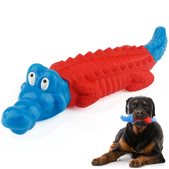 PETIZER Durable Dog Chew Toy for Aggressive Chewers, Tough Beef Flavor Nylon Bone for Medium and Large Dogs