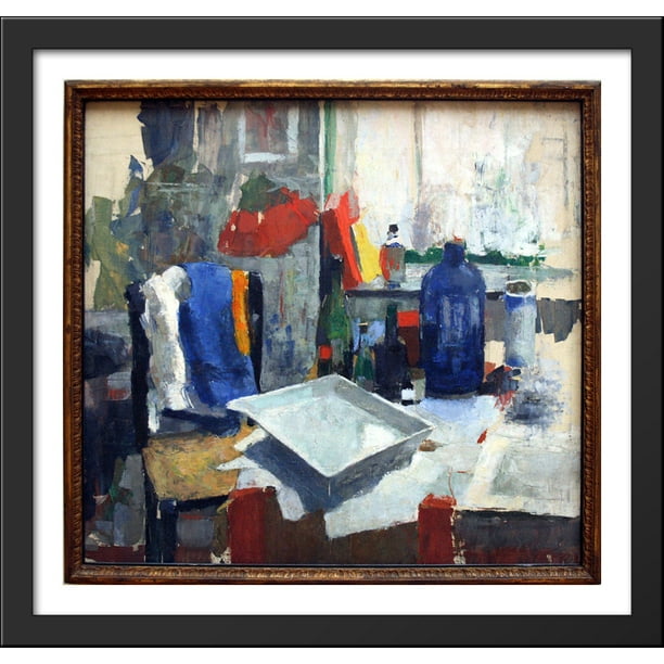 Dining Table 30x28 Large Wood Print Art by Wouters - Walmart.com
