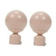 thumbnail image 2 of 2 piezas de remates para barras de cortina de ventana BLESIY decorativos de metal Rosa, 2 of 8
