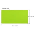 thumbnail image 2 of Uxcell 19.69'' x 15.75'' Silicone Mat Resin Casting Crafts Pad Non-Slip Nonstick Sheets Protector Green, 2 of 6