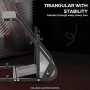 Supllueer Stable Racing Simulator Cockpit Adjustable With Gaming Red Seat Fits Logitech G920 G923 Thrustmaster Fanatec.Excluding electronic devices