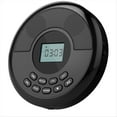 thumbnail image 2 of Reproductor de CD Portátil Bluetooth Discman Recargable con Altavoces Duales y Auriculares Reproductor de CD Reproductor de Mp3 Negro, 2 of 5