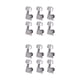 thumbnail image 4 of Moyic 6 piezas de clavijas de afinación de guitarras que reemplazan el componente de la pieza de ajuste del instrumento de música perillas de Type1 NO1 Moyic CBP232620, 4 of 6