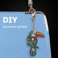 thumbnail image 4 of 5 piezas DIY completo taladro especial en forma de diamante pintura pájaro llavero bordado Kit FLhrweasw Nuevo, 4 of 9