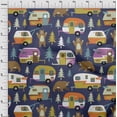 thumbnail image 4 of oneOone Tissu en Coton Bleu Denim pour Projets de Couture, Camping, Randonnée, par Yard 42 Pouces de Large, 4 of 4