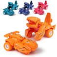 thumbnail image 5 of Cagogo under $5 3Pcs Transforming Dinosaur Car, Transforming DinosaurToyCar, Pull Back Inertia Dinosaur Vehicle, Convertible Dinosaur Race Car, EducationalKidsToy, Birthday Holiday Gift forBoysGirls, 5 of 9