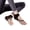 Brown, variant on Yoga Socks Anti-Slip Socks Women's Toeless Grip Socks: Non-slip Breathable for Fitness and Yoga