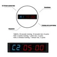 thumbnail image 3 of Temporizador De Intervalos Led Fitness Gym Timers Count Down Up Clock Cronómetro Con Control Remoto Para Home Gym Fitness Vogacara CE008810-02, 3 of 6