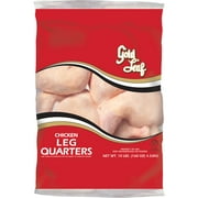 Gold Leaf Chicken Leg Quarters, 17g Protein per 4oz Serving, 10 lb Bag
