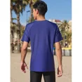 thumbnail image 6 of ANFERRY Short Sleeve Swim Shirts for Men Printed UPF50+ Sun Protection Athletic Rash Guards Top, 6 of 11
