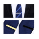 thumbnail image 4 of Pisa Corbata Clip De Corbata Paquete 3 Elegante Metálico Multicolor, 4 of 5