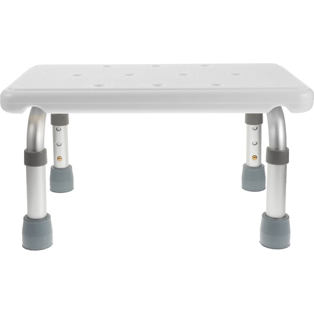 Shisuyan 1 Pce Tabouret de Bain Réglable en Hauteur Tabouret en Alliage d'Aluminium Chaise de Bain pour les Personnes Âgées