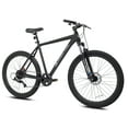 thumbnail image 4 of Ozark Trail Vibe Mountain Bicycle, 27.5" Wheels, Medium Frame, Fits Riders 5'3" - 5'8", Black, Adult, 4 of 11