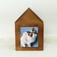 thumbnail image 4 of Urnas de cremación para cenizas de mascotas Gloria Recuerdo de madera Marco de exhibición de fotos Pequeña casa, 4 of 7