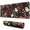 Halloween Floral Ghosts, variant on Long Mouse Pads for Desk,Halloween Floral Ghosts Pattern Desk Mats on Top Of Desks, Desk Mouse Pad Extra Large with 3mm Non-Slip Base and Stitched Edge for Gaming,Office,Work,Home 31.5x11.8in