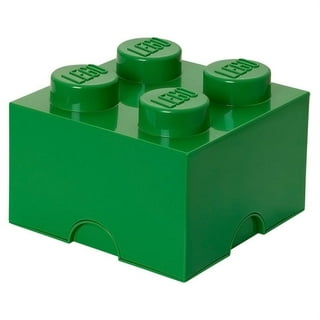  Bins & Things Lego Storage, Bin Box Organizer - Kids Toy  Storage Containers - Small Brick Shaped Tub Organizers for Legos, Barbie  Dolls, Hot Wheels and Beyblade- Anti-Lego Mess Organizer (Blue
