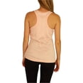 thumbnail image 3 of Camiseta de tirantes Reebok Racerback para mujer, rosa, mediana, 3 of 6