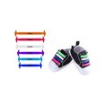 thumbnail image 3 of Coofit 12 Pcs Set Bright Color Lazy No Tie Silicone Shoe Laces for Kids (Colorful), 3 of 10