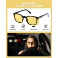 thumbnail image 2 of Gafas de sol FIMOSON Clip On Polarized Night Vision, paquete de 2, 2 of 7