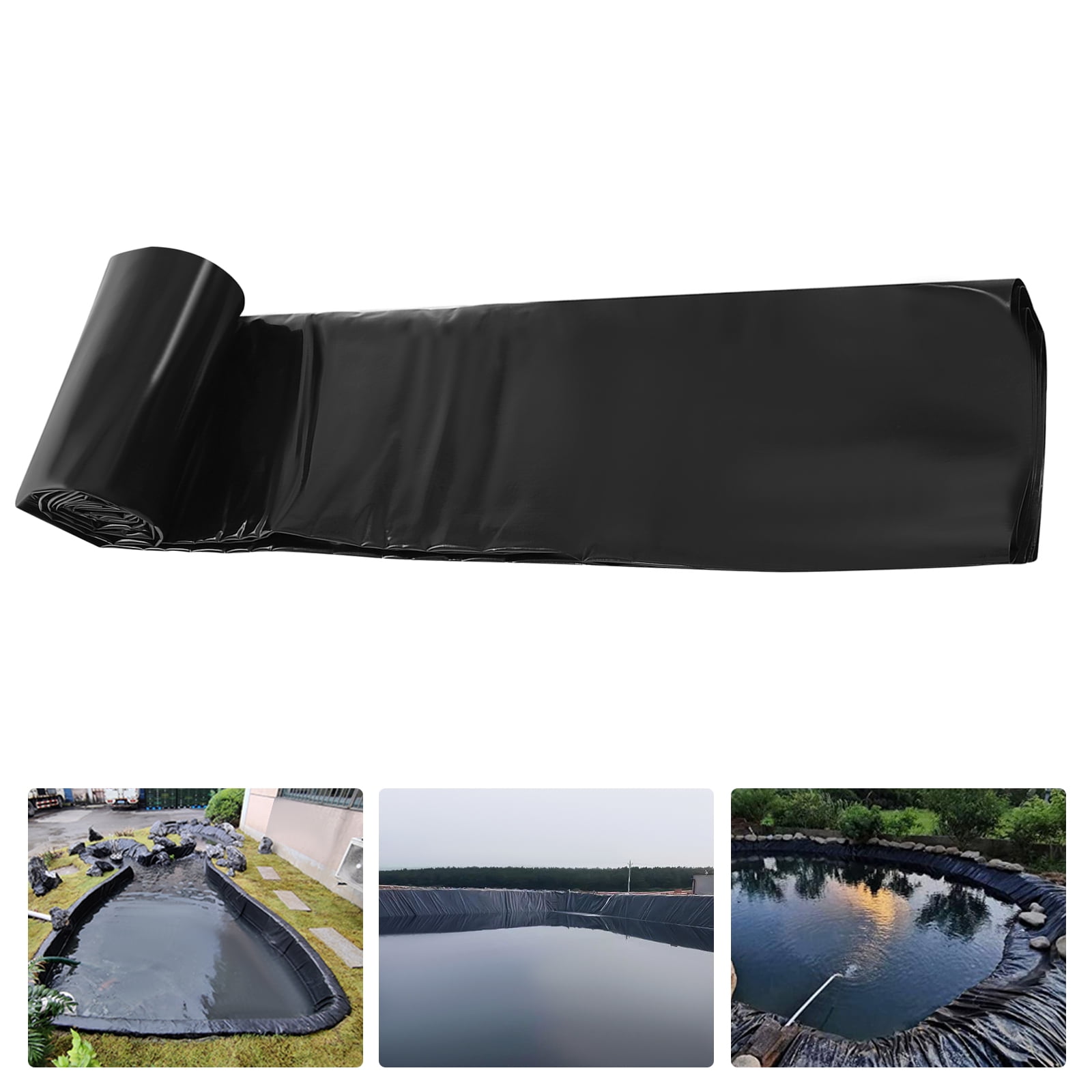 Miumaeov 13 * 20 ft Pond Liner 20 Mil Pond Liner Waterfall Backyard